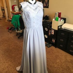 Lavender bridesmaids dress